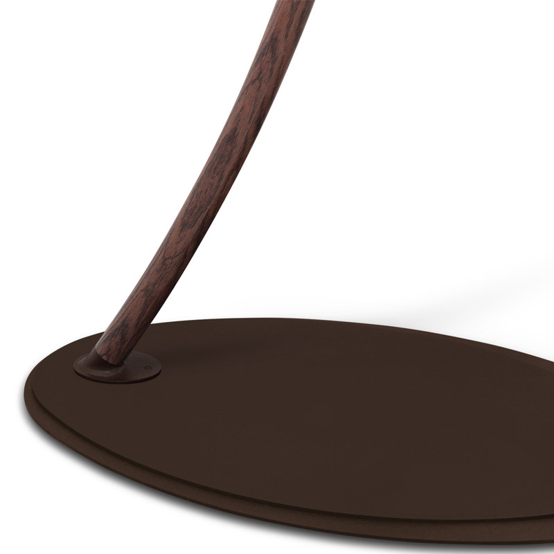 Вешалка коричневая с 4-мя крючками из пластика Curves Hangers