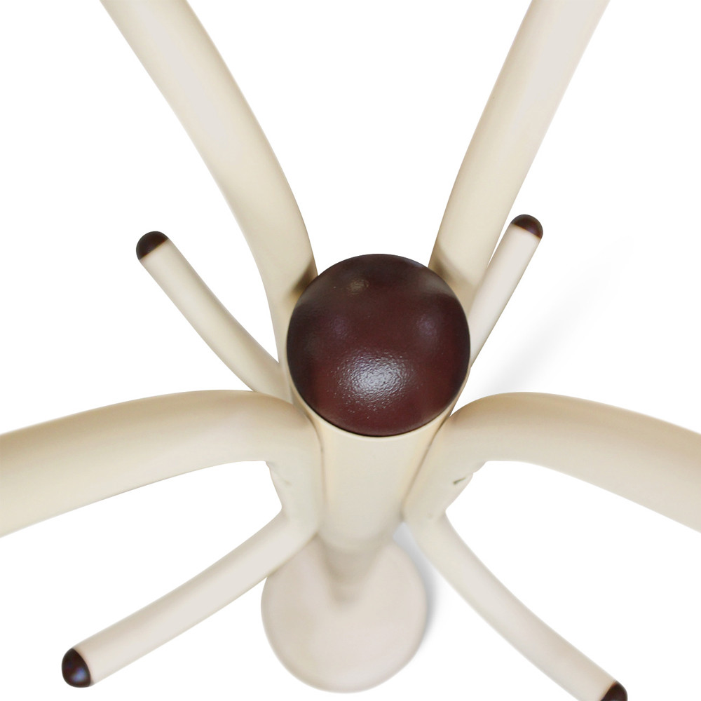 Вешалка напольная бежевая с 4-мя металлическими крючками Noble Branches