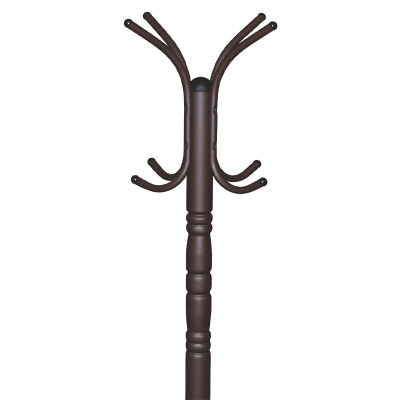 Вешалка напольная коричневая с 4-мя металлическими крючками Noble Branches