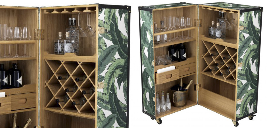 Винный шкаф Eichholtz Wine Cabinet Martini Bianco Tropical