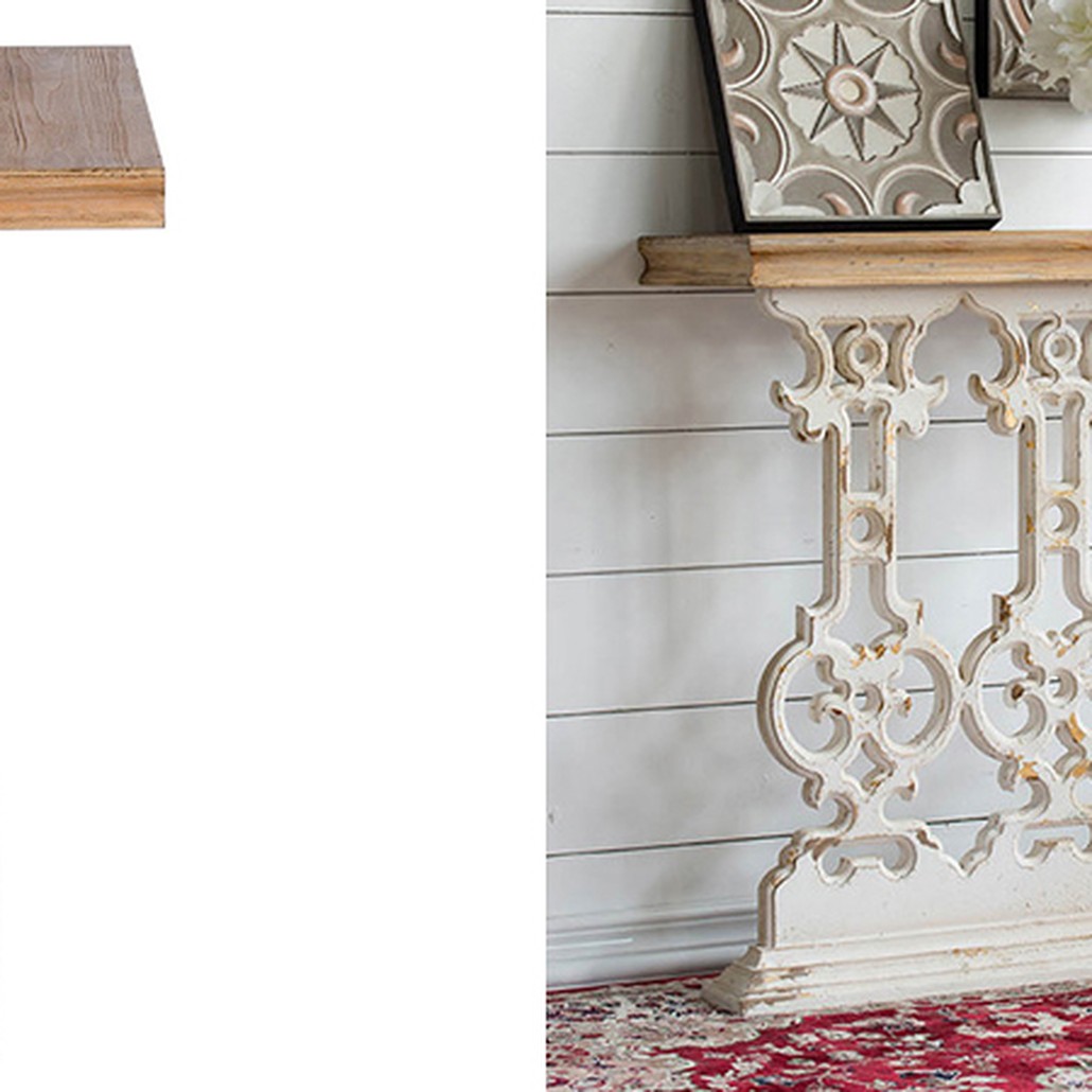 Винтажная консоль Aged Wood