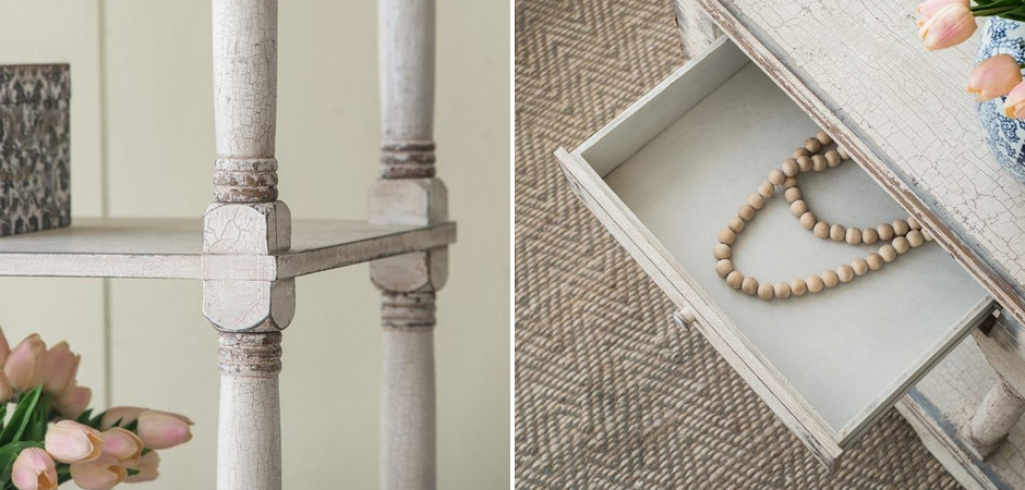 Винтажный Стеллаж Margery White