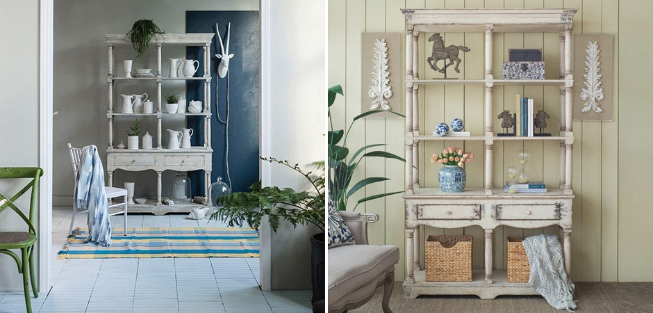 Винтажный Стеллаж Margery White