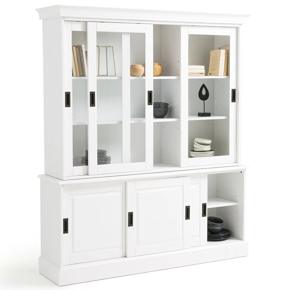 Витрина из массива сосны Cobbett White Wood Showcase