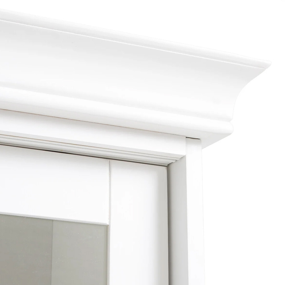 Витрина из массива сосны Cobbett White Wood Showcase