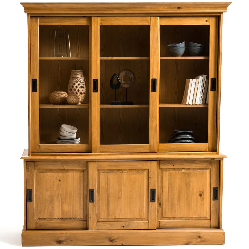 Витрина из массива сосны Cobbett Wood Showcase