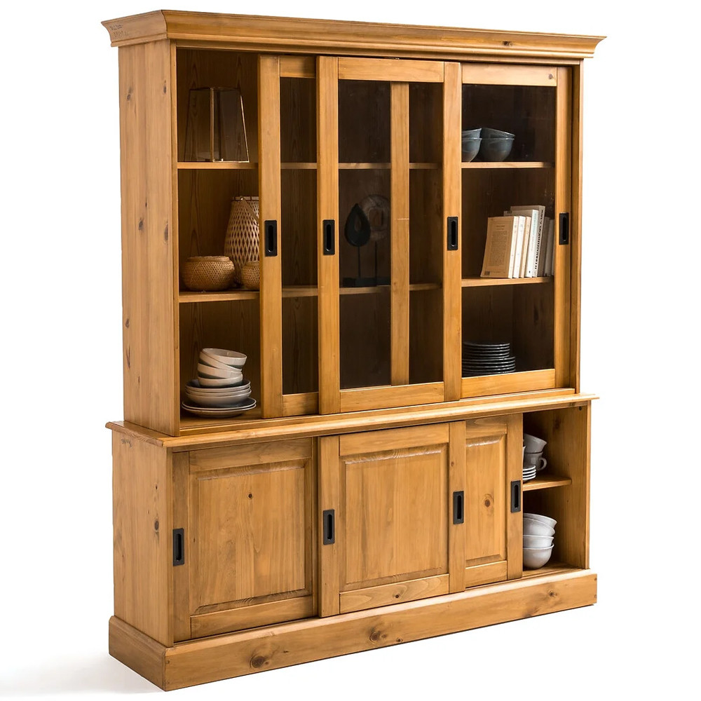 Витрина из массива сосны Cobbett Wood Showcase