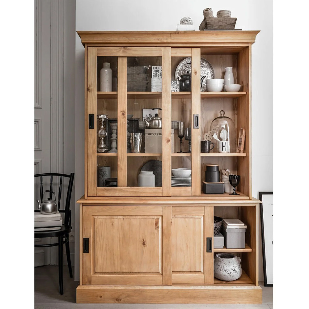 Витрина из массива сосны Hanson Wood Showcase