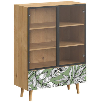 Витрина с изображением на дверцах Elise Cupboard