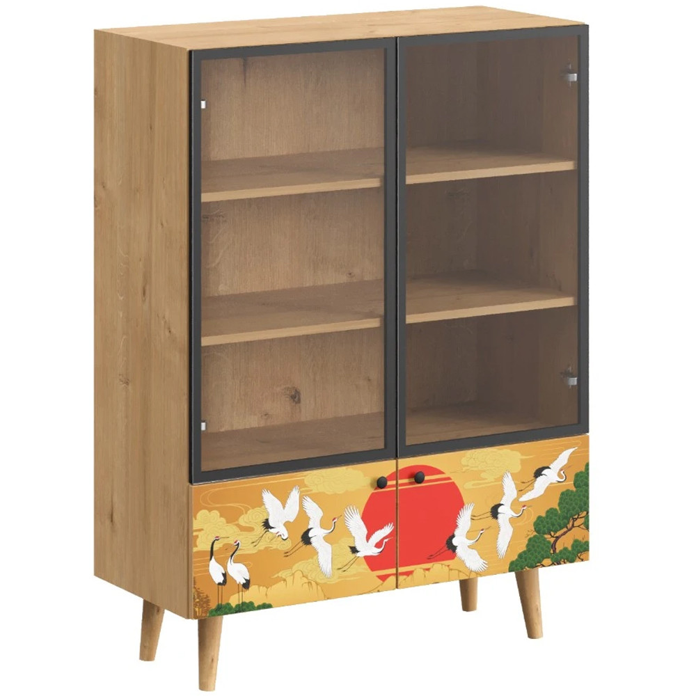 Витрина с изображением на дверцах Elise Cupboard