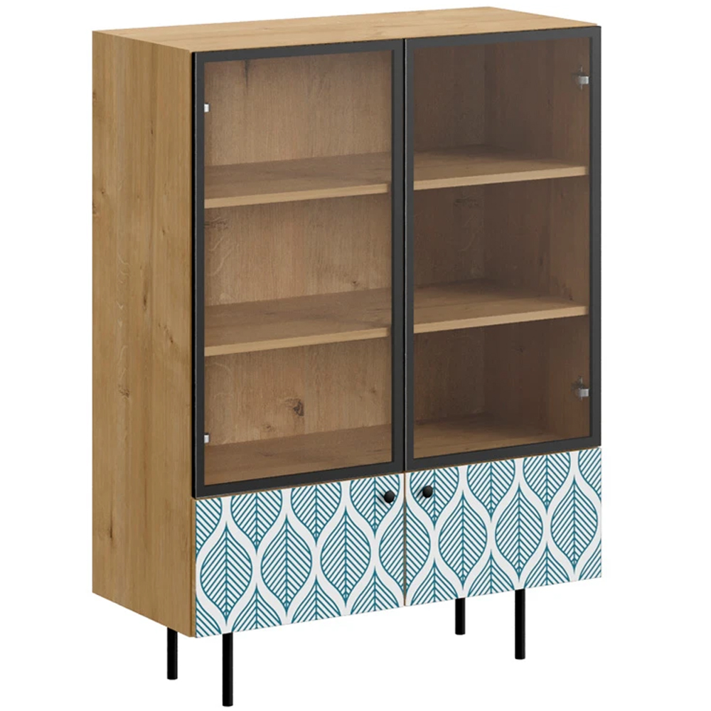 Витрина с изображением на дверцах Elise Cupboard