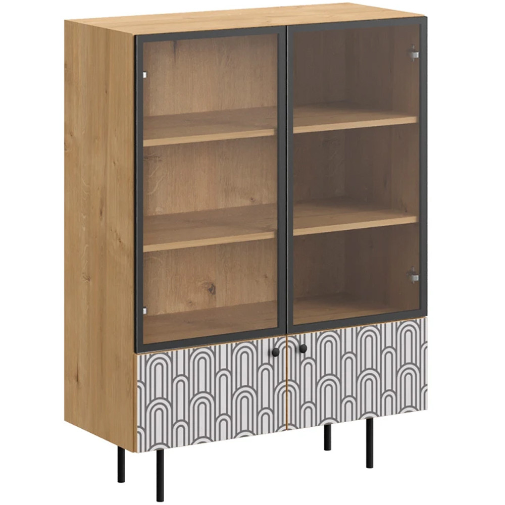 Витрина с изображением на дверцах Elise Cupboard