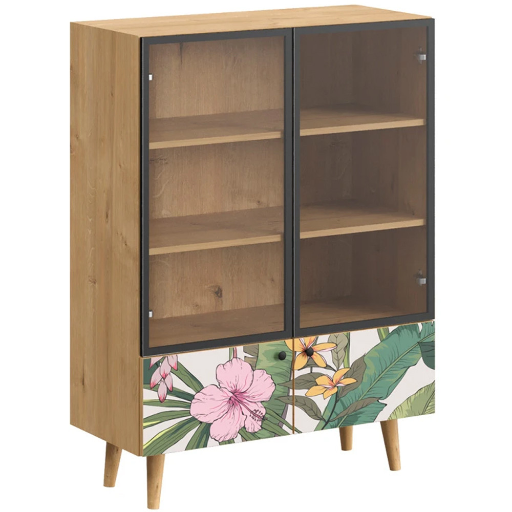 Витрина с изображением на дверцах Elise Cupboard