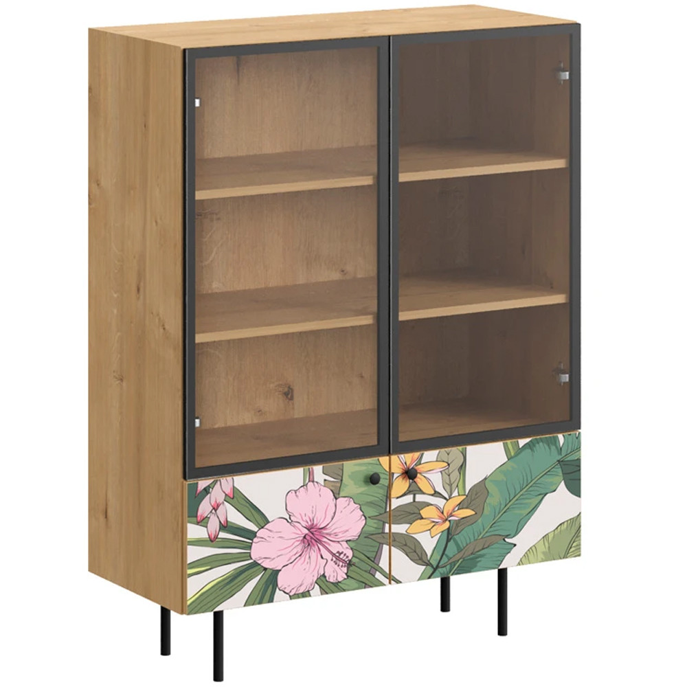 Витрина с изображением на дверцах Elise Cupboard