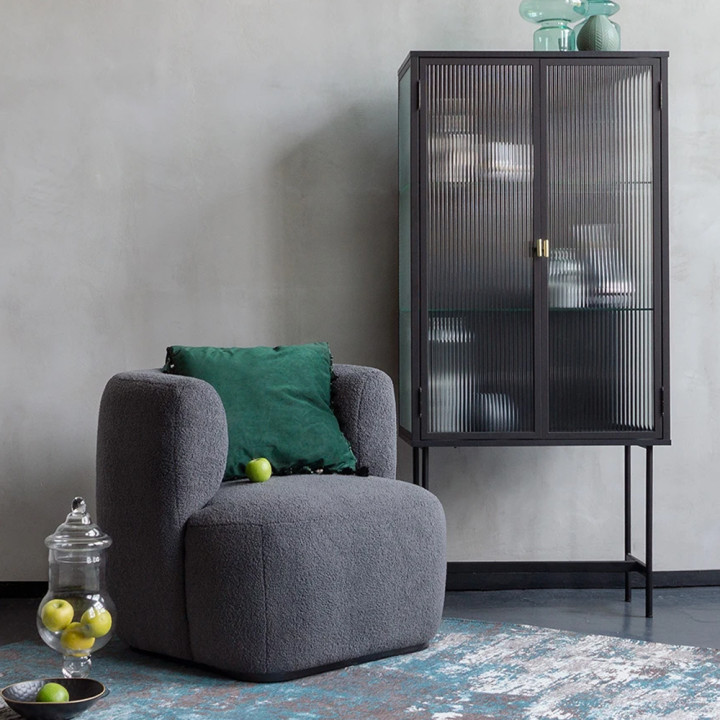 Витрина с рифленым стеклом The Keeper