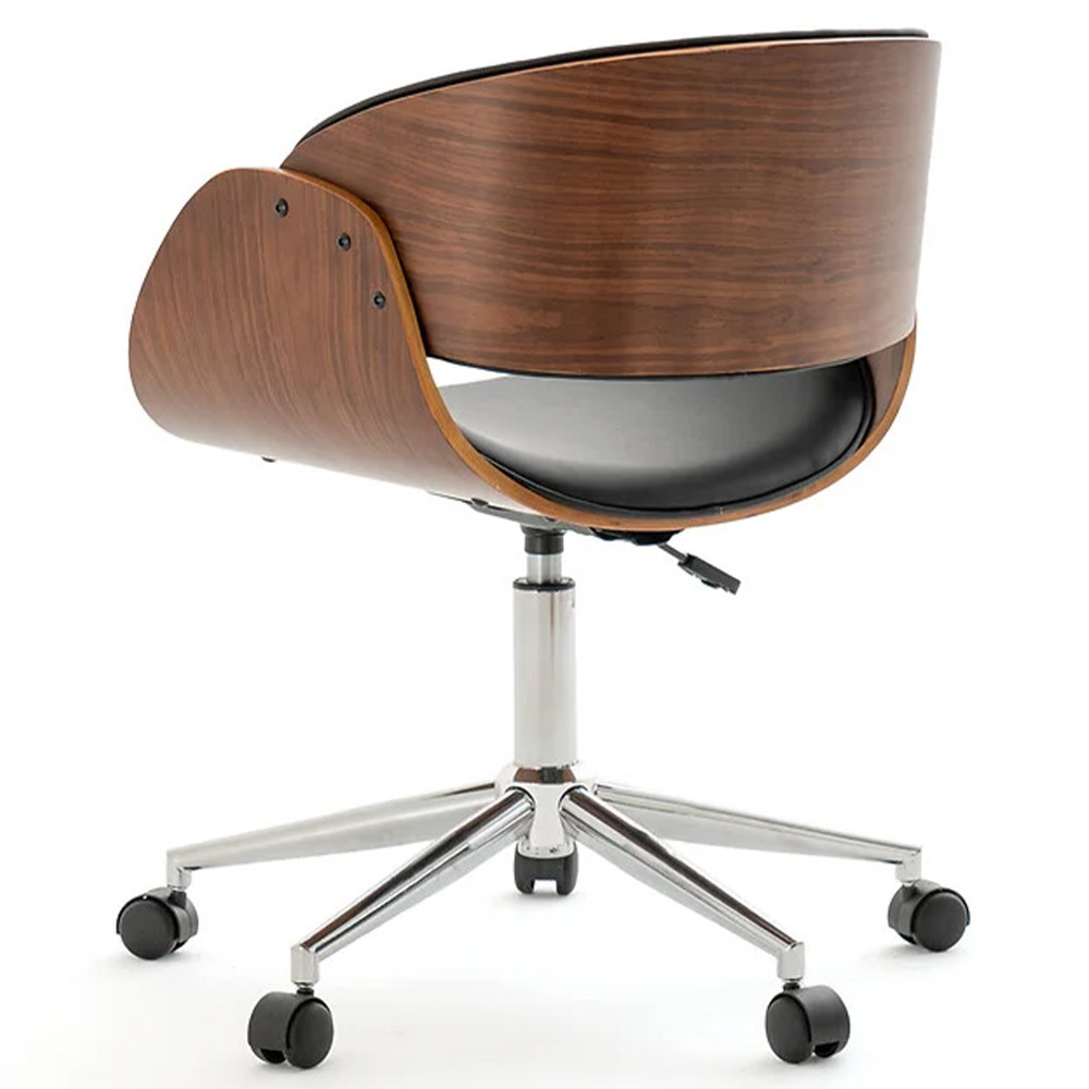 Вращающееся офисное кресло на колёсах Delwyn Chair