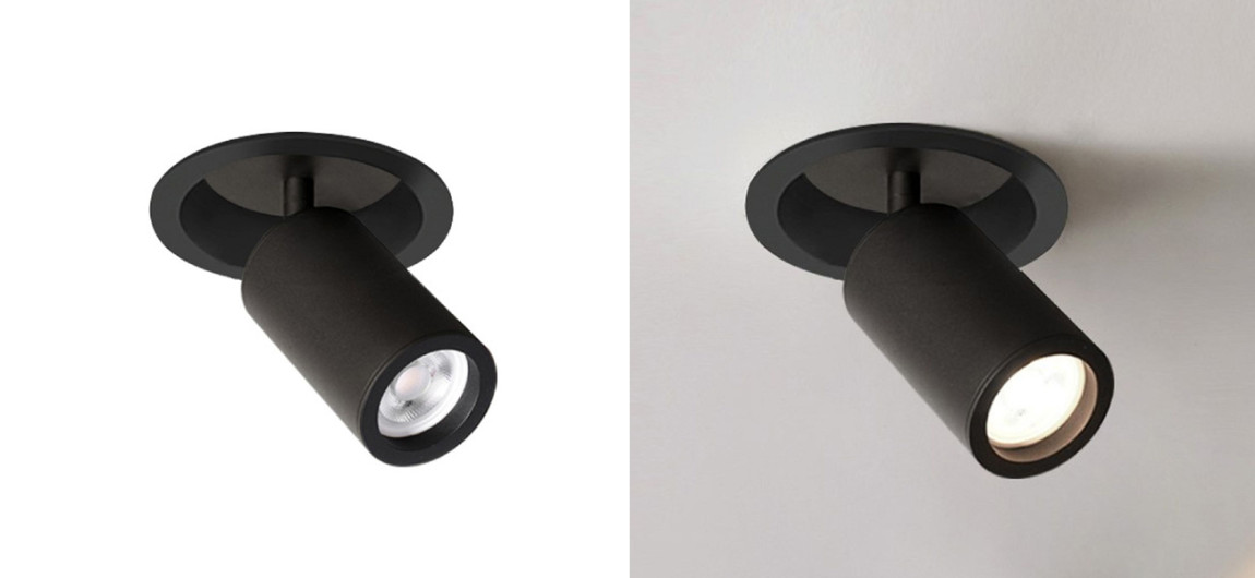 Встраиваемый поворотный спот Modern Spot Black