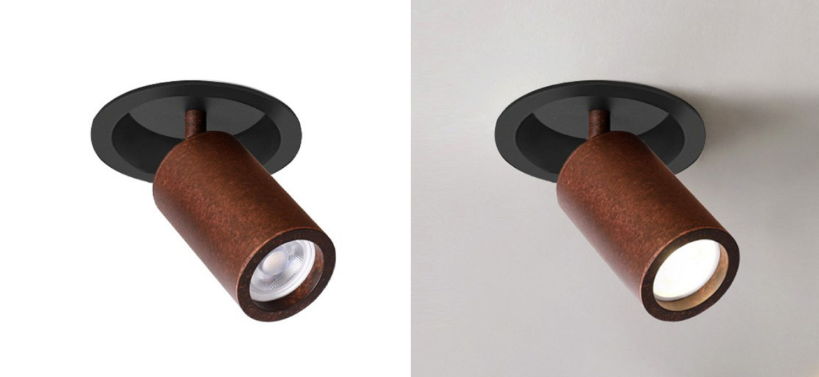 Встраиваемый поворотный спот Modern Spot Rusty