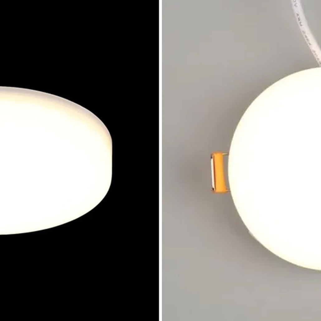 Встраиваемый светодиодный спот White Plate