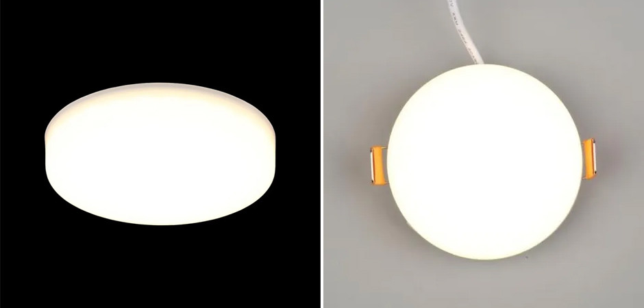 Встраиваемый светодиодный спот White Plate