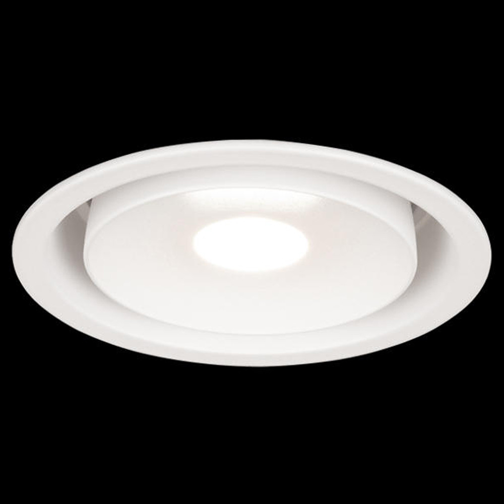 Встраиваемый спот светодиодный белого цвета круглой формы из металла Pure Circle