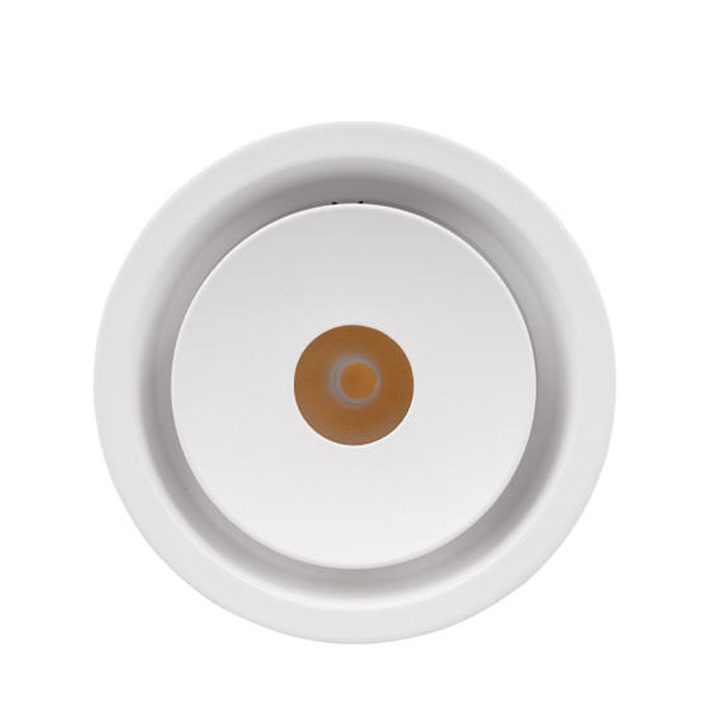 Встраиваемый спот светодиодный белого цвета круглой формы из металла Pure Circle