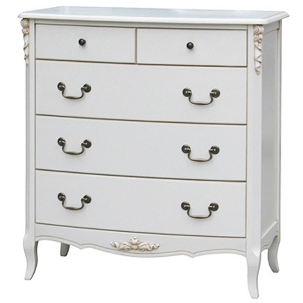 Высокий деревянный комод в стиле прованс Montmartre Provence Chest of Drawers