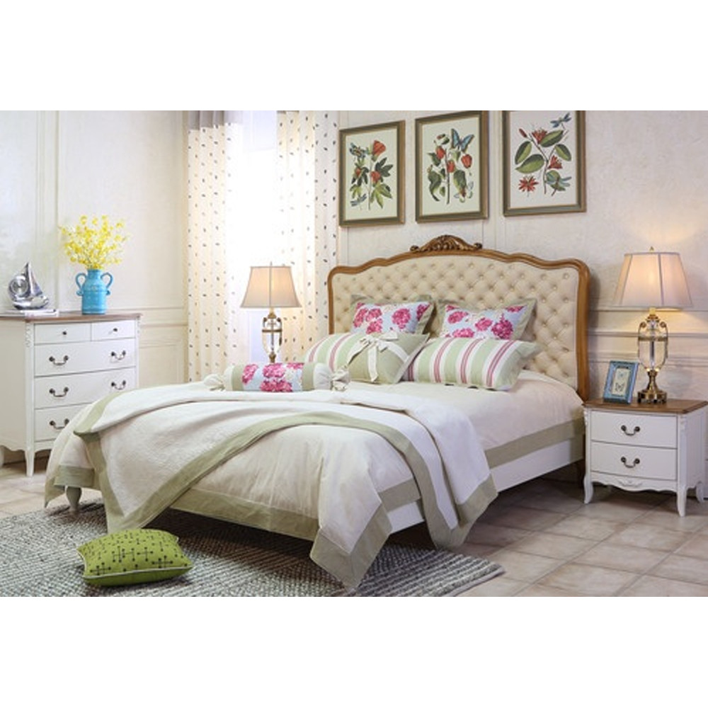 Высокий деревянный комод в стиле прованс Montmartre Provence Chest of Drawers