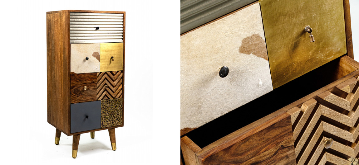 Высокий комод Handmade Wooden Furniture