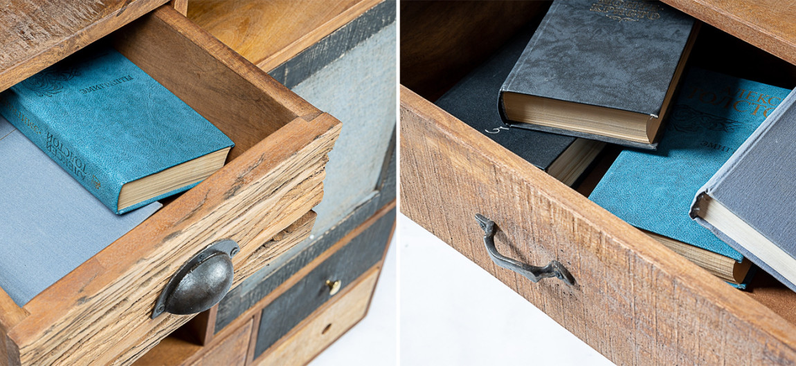 Высокий комод ручной работы Handmade Wooden