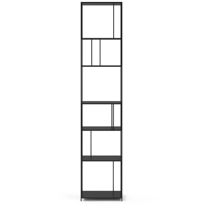 Высокий стеллаж из металла Menzie High Metal Rack Black