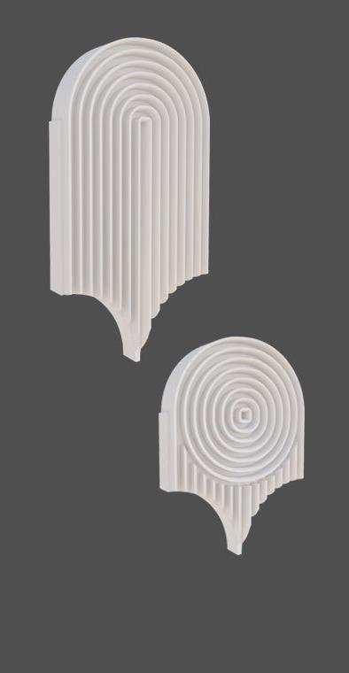 Гипсовая 3D Панель ARCADA