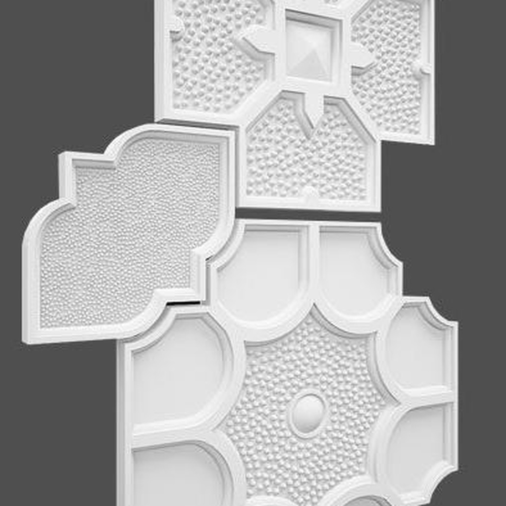 Гипсовая 3D Панель C-05