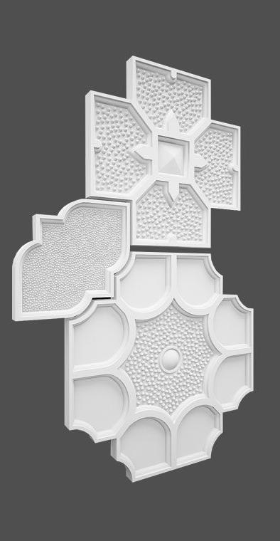 Гипсовая 3D Панель C-05