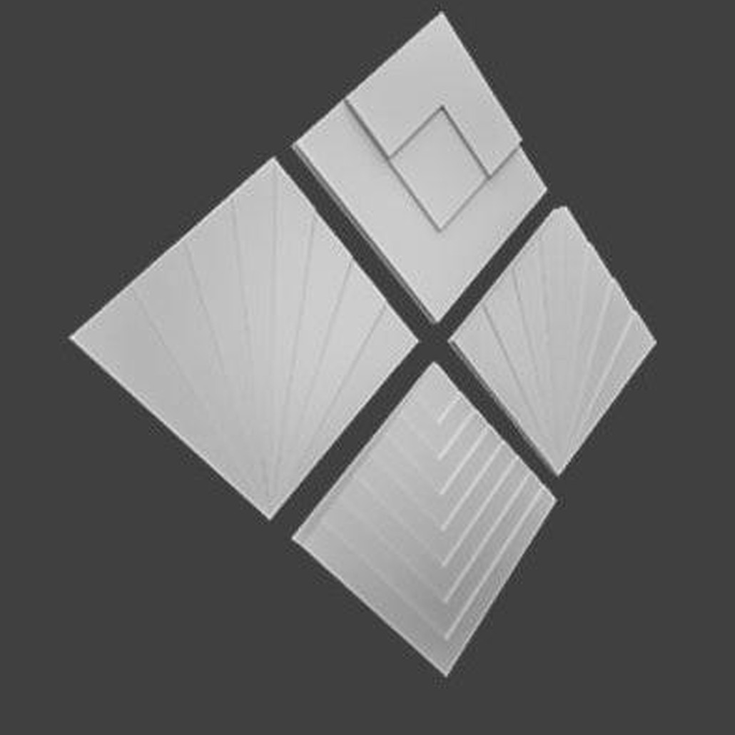 Гипсовая 3D Панель D-03