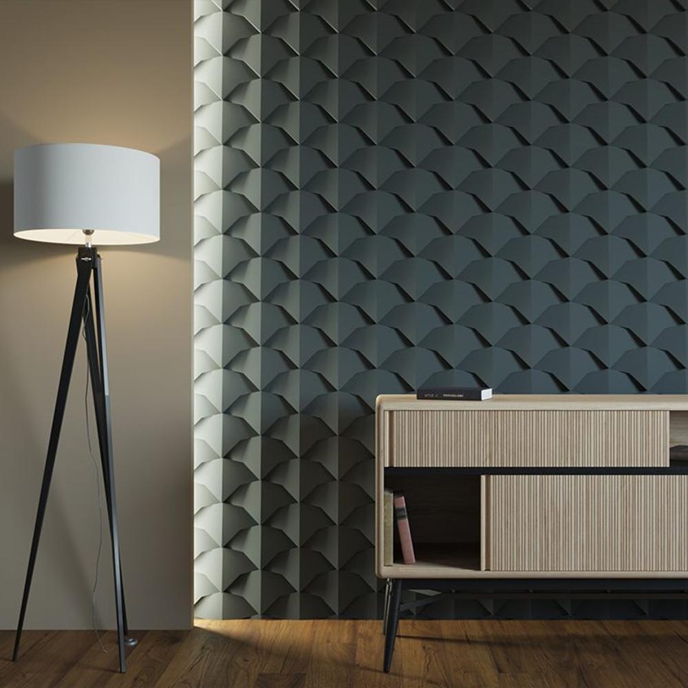 Гипсовая 3D Панель DRAGON SCALE - A