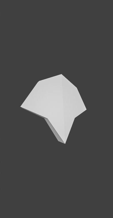 Гипсовая 3D Панель DRAGON SCALE - B