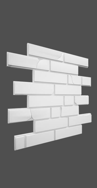 Гипсовая 3D Панель E-01