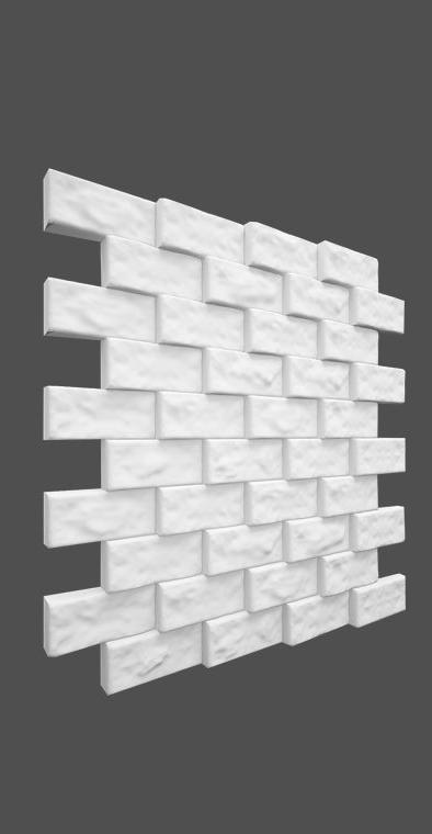Гипсовая 3D Панель E-05