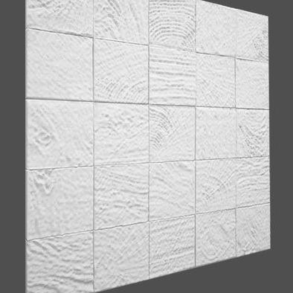 Гипсовая 3D Панель E-07