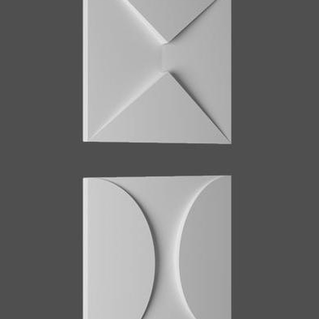 Гипсовая 3D Панель LOVE LETTERS