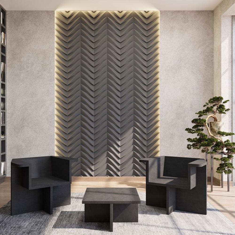 Гипсовая 3D Панель LOVE SPRUCE