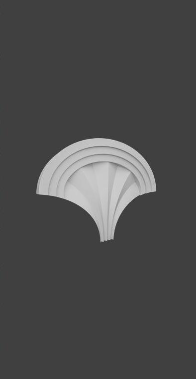 Гипсовая 3D Панель PALM