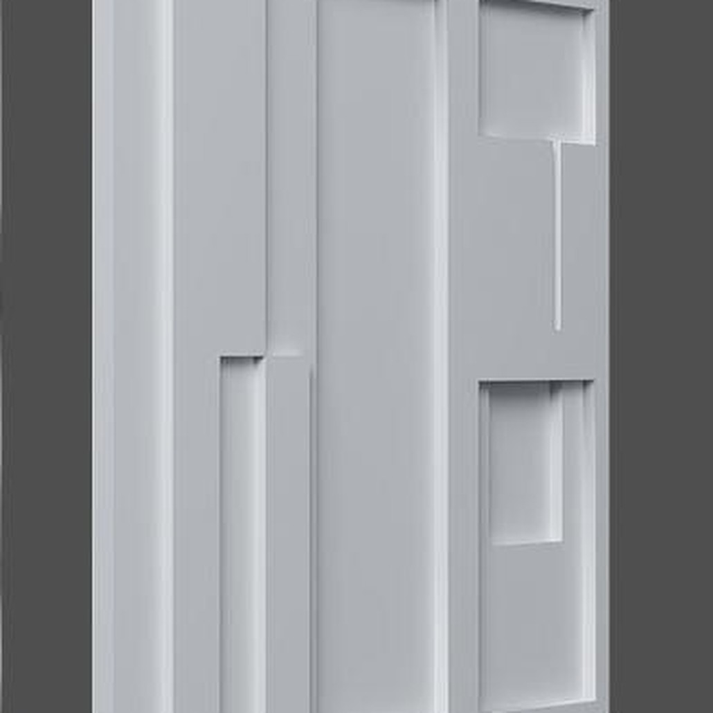 Гипсовая 3D Панель TETRIS