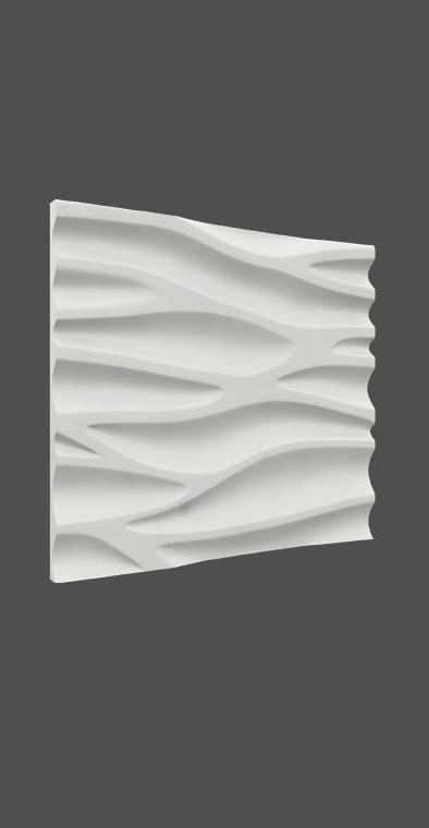 Гипсовая 3D панель с принтографией PM-01
