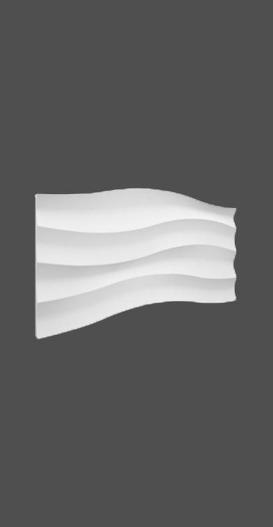 Гипсовая 3D панель с принтографией PM-02