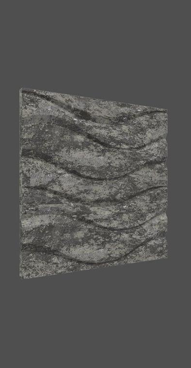 Гипсовая 3D панель с принтографией PM-10