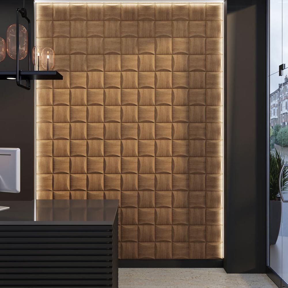 Гипсовая 3D панель с принтографией PM-103