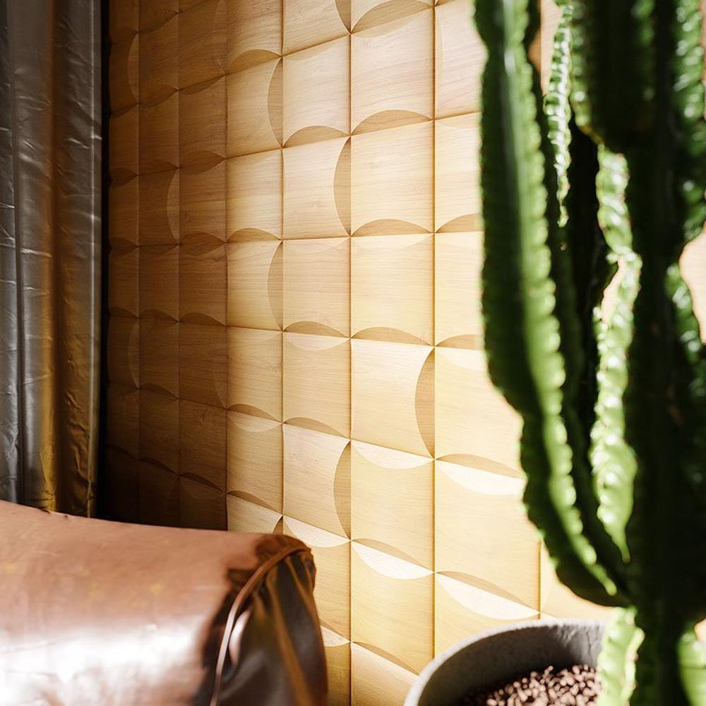 Гипсовая 3D панель с принтографией PM-103