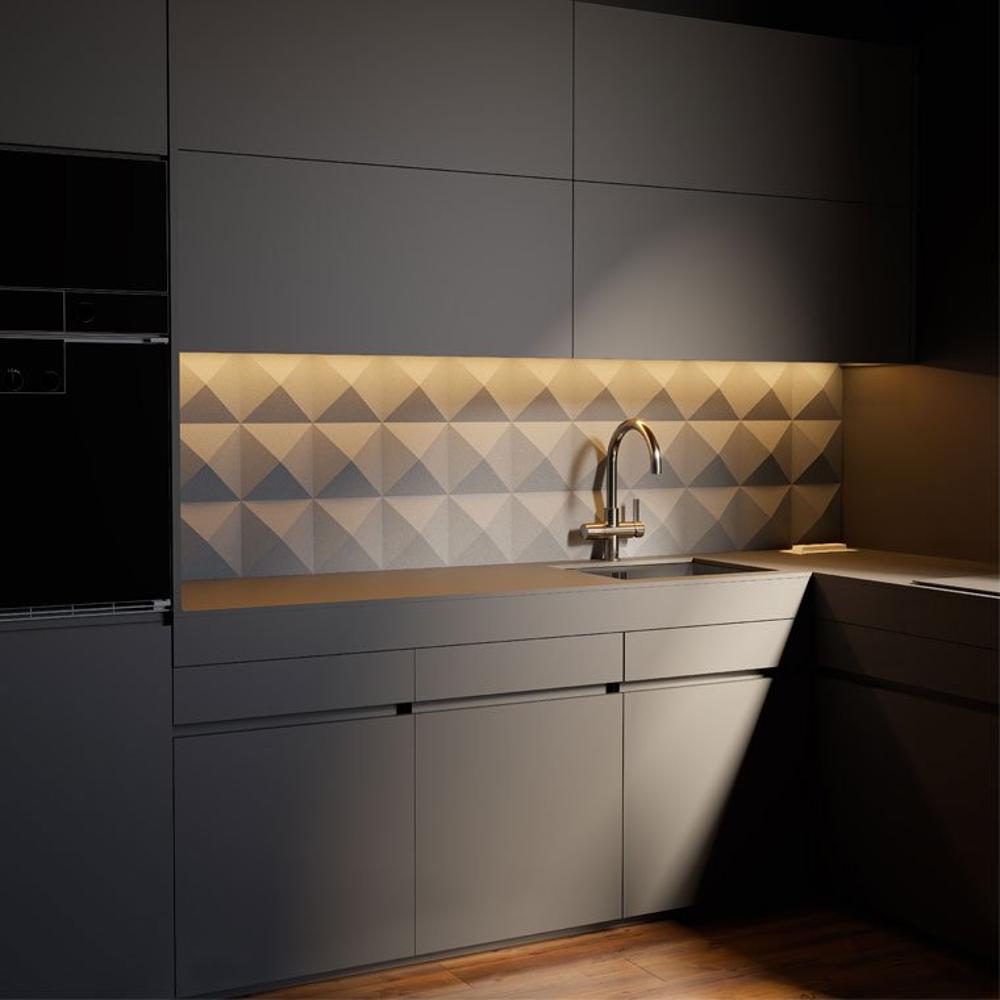 Гипсовая 3D панель с принтографией PM-104